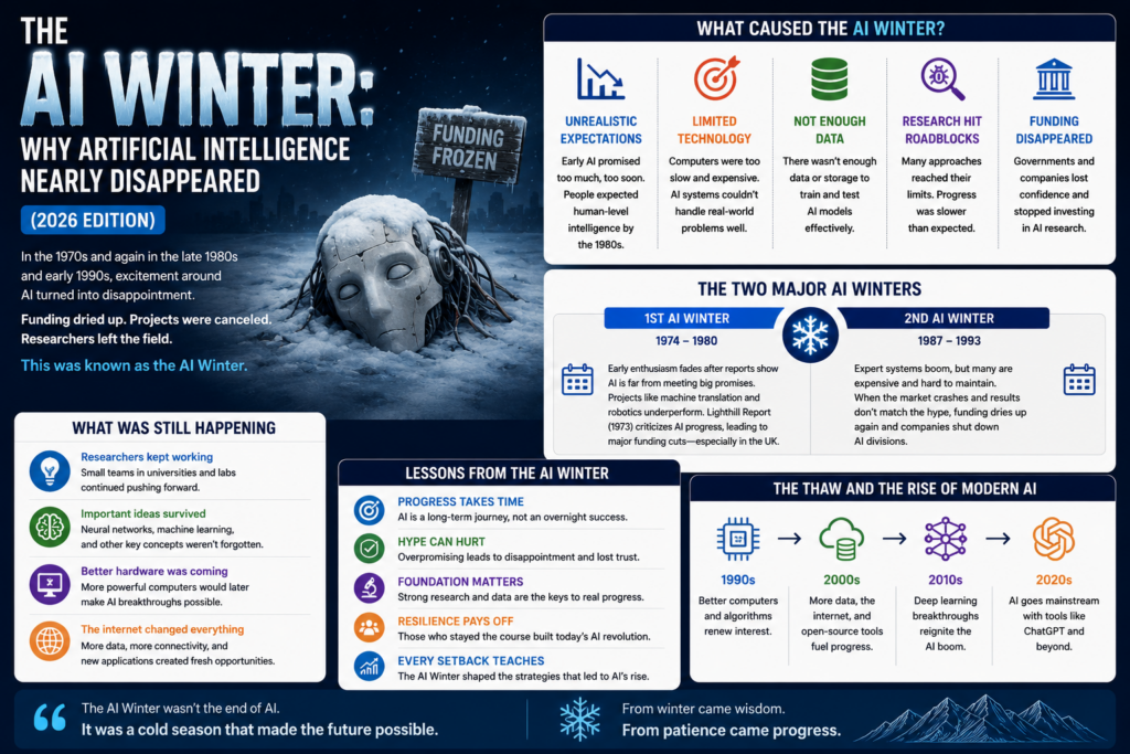 The AI Winter: Why Artificial Intelligence Nearly Disappeared (2026 Edition)