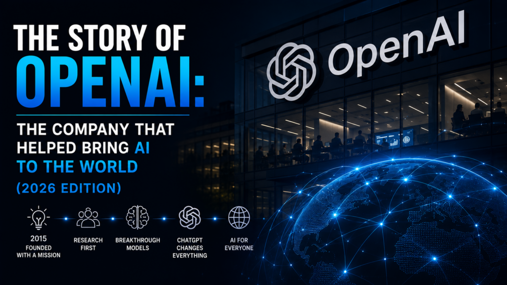 The Story of OpenAI: The Company That Helped Bring AI to the World (2026 Edition)