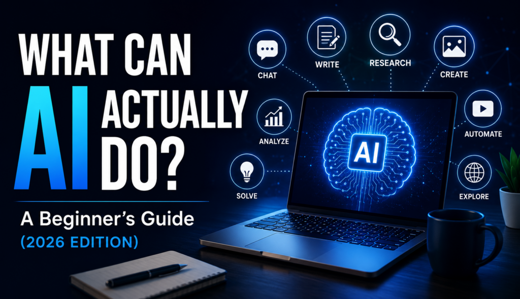 What Can AI Actually Do? A Beginner’s Guide (2026 Edition)